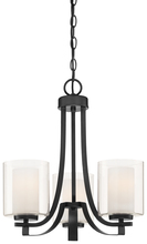 Minka-Lavery 4103-66 - Parsons Studio - 3 Light Chandelier