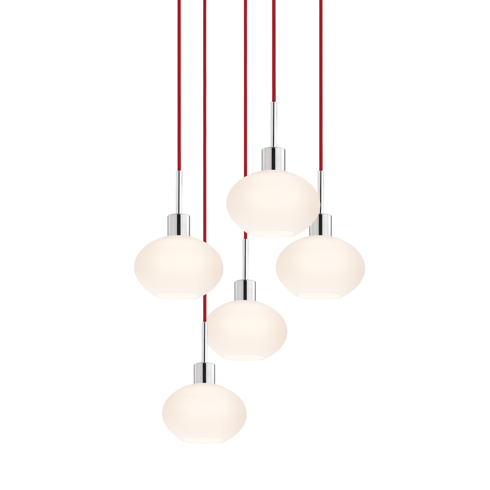 Demi Oval 5-Light Pendant