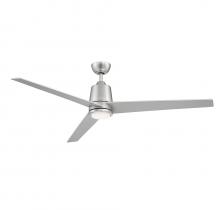 Savoy House Meridian CA M2013BNRV - 56" LED Ceiling Fan in Brushed Nickel