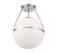 Savoy House Meridian CA M60054CH - 1-Light Ceiling Light in Chrome