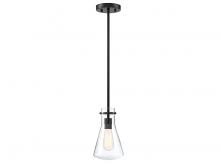 Savoy House Meridian CA M70063MBK - 1-Light Pendant in Matte Black