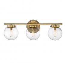 Savoy House Meridian CA M80024NB - 3-Light Bathroom Vanity Light in Natural Brass