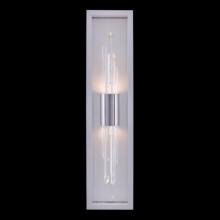 Kalco Allegri 090422-010-FR001 - Lucca Chrome LED Outdoor Wall Sconce