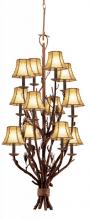 Kalco 5033PD/8045 - Ponderosa (4+4+4) Light 3 Tier Foyer