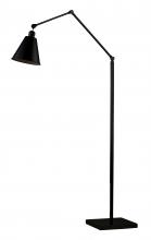 Maxim 12228BK - Library-Floor Lamp