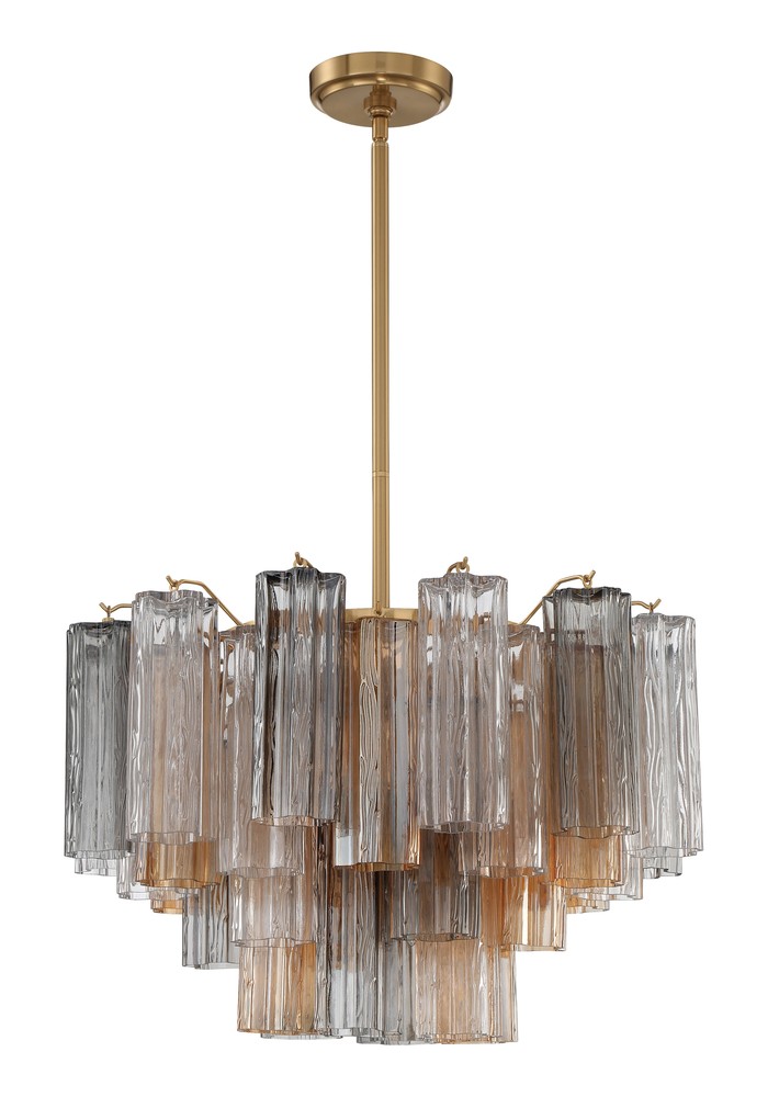 Captivating Brass Chandelier