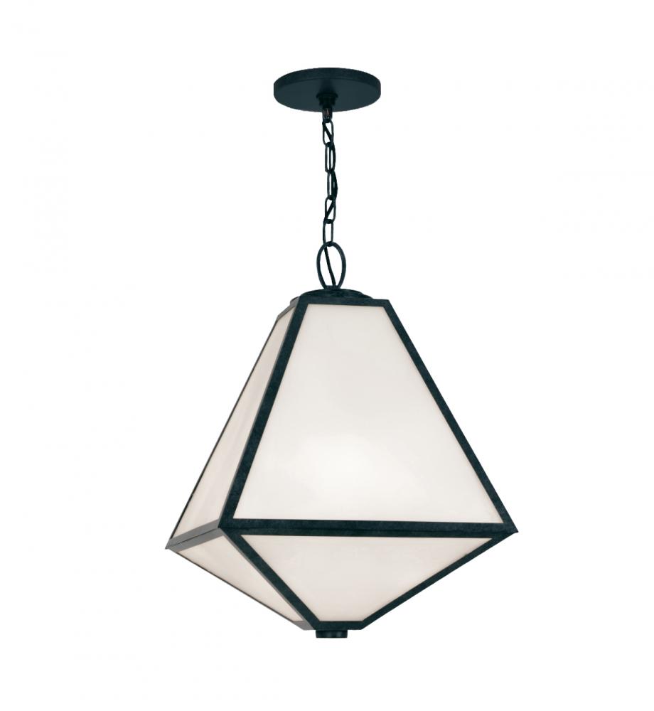 Brian Patrick Flynn Glacier 3 Light Black Charcoal Outdoor Pendant