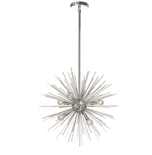 Dainolite VEG-196P-SV-PC - 6LT Pendant, Silver & Polished Chrome Finish