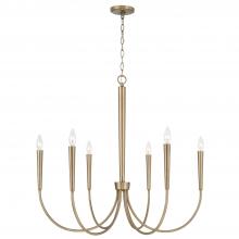 Capital Canada 445961AD - 6 Light Chandelier