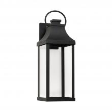 Capital Canada 946421BK-GL - 1 Light Outdoor Wall Lantern