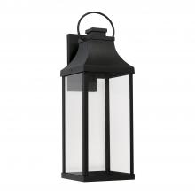 Capital Canada 946441BK-GL - 1 Light Outdoor Wall Lantern