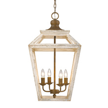 Golden Canada 0839-4P BC - Haiden 4-Light Pendant in Burnished Chestnut