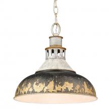 Golden Canada 0865-L AGV-ABI - Kinsley Large Pendant in Aged Galvanized Steel