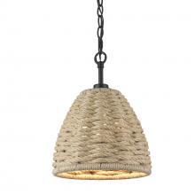 Golden Canada 1073-M1L BLK - Hathaway Mini Pendant in Matte Black