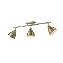 Golden Canada 3602-3SF AB-AB - Duncan Semi-Flush - Track Light