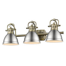 Golden Canada 3602-BA3 AB-PW - Duncan 3 Light Bath Vanity