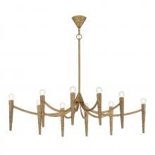 Savoy House Canada 1-1528-10-106 - Belleza 10-Light Linear Chandelier in Spumante by Breegan Jane