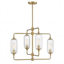 Savoy House Canada 1-3025-4-322 - Holton 4-Light Chandelier in Warm Brass