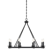 Savoy House Canada 1-308-8-89 - Middleton 8-Light Chandelier in Matte Black