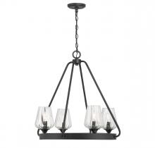 Savoy House Canada 1-3392-4-89 - Carlton 4-Light Chandelier in Matte Black