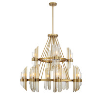 Savoy House Canada 1-9106-12-322 - Biltmore 12-Light Chandelier in Warm Brass