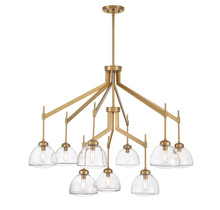 Savoy House Canada 1-9842-9-322 - Corbin 9-Light Chandelier in Warm Brass