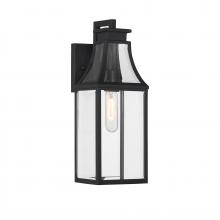 Savoy House Canada 5-605-BK - Emery 1-Light Outdoor Wall Lantern in Matte Black