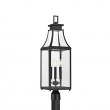 Savoy House Canada 5-609-BK - Emery 3-Light Outdoor Post Lantern in Matte Black