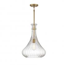 Savoy House Canada 7-2265-1-322 - Bristo 1-Light Pendant in Warm Brass