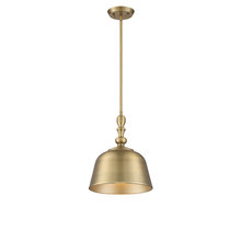 Savoy House Canada 7-3751-1-322 - Berg 1-Light Pendant in Warm Brass