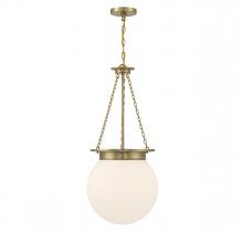 Savoy House Canada 7-3901-3-322 - Manor 3-Light Pendant in Warm Brass