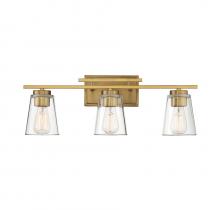 Savoy House Canada 8-1020-3-322 - Calhoun 3-Light Bathroom Vanity Light in Warm Brass