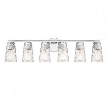 Savoy House Canada 8-2603-6-CH - Gordon 6-Light Bathroom Vanity Light in Chrome