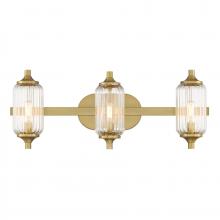 Savoy House Canada 8-3024-3-322 - Holton 3-Light Bathroom Vanity Light in Warm Brass