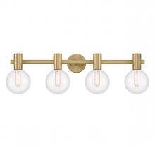 Savoy House Canada 8-3076-4-322 - Wright 4-Light Bathroom Vanity Light in Warm Brass