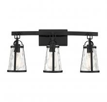 Savoy House Canada 8-560-3-BK - Albany 3-Light Bathroom Vanity Light in Black