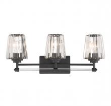 Savoy House Canada 8-6001-3-BK - Garnet 3-Light Bathroom Vanity Light in Matte Black