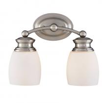 Savoy House Canada 8-9127-2-SN - Elise 2-Light Bathroom Vanity Light in Satin Nickel