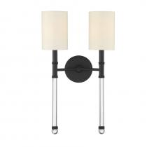 Savoy House Canada 9-103-2-89 - Fremont 2-Light Wall Sconce in Matte Black