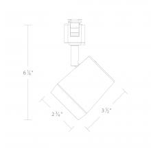 WAC Canada L-7011-CS-BK - Ocularc 7011 - 5CCT Track Luminaire