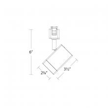 WAC Canada J-7013-CS-BK - Ocularc 7013 - 5CCT Track Luminaire