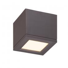 WAC Canada FM-W2505-BZ - RUBIX Outdoor Flush Mount Light