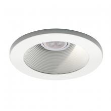 WAC Canada HR-D411LED-WT/WT - 4in Adjustable Step Baffle Trim