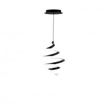 WAC Canada PD-19408-40-BK - Whirl Mini Pendant Light