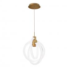 WAC Canada PD-27413-30-AB - Knot Mini Pendant Light