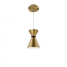 WAC Canada PD-57108-40-BK/AB - Pin Up Pendant Light