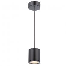 WAC Canada PD-W2605-BK - TUBE Outdoor Pendant Light