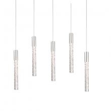 Modern Forms Canada PD-35605L-PN - MAGIC 5 LIGHT LINEAR PENDANT 3000K