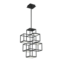 Eurofase 38260-029 - Ferro, 5LT LED Pendant, Blk