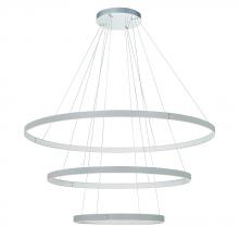 Eurofase 43900-039 - Verdura 1 Light Chandelier in Grey + White